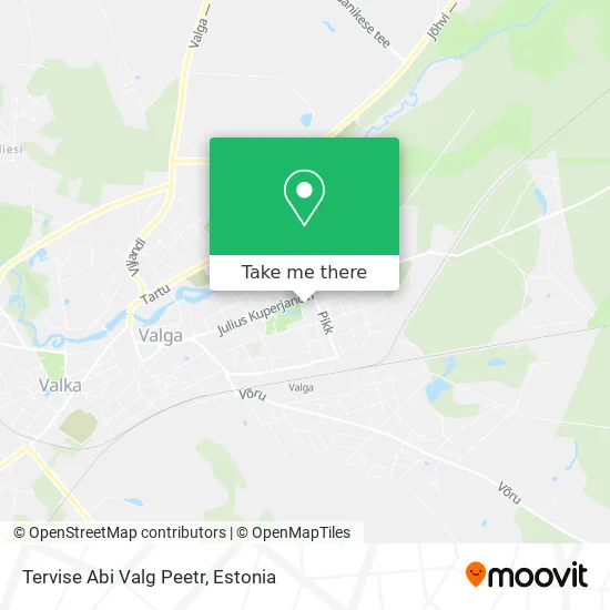 Карта Tervise Abi Valg Peetr