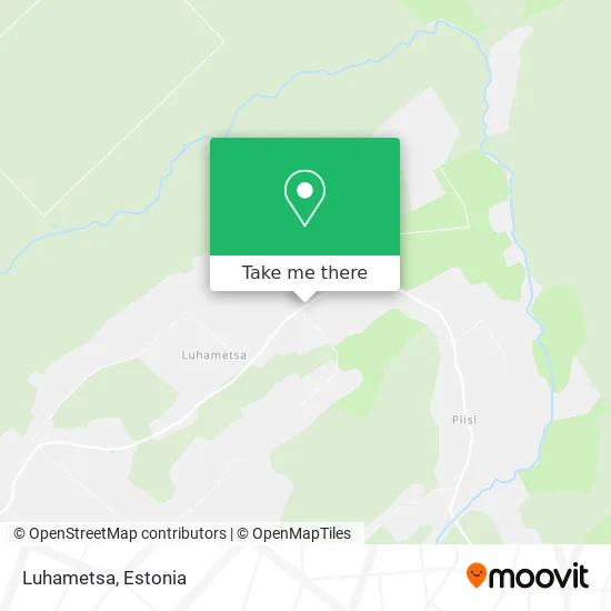 Карта Luhametsa