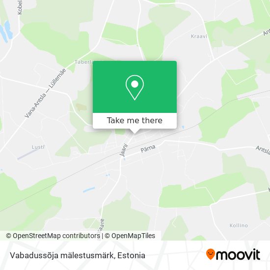 Vabadussõja mälestusmärk map