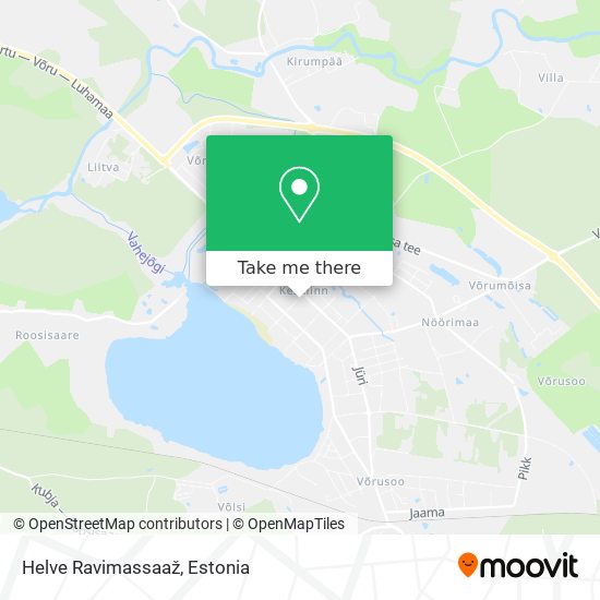 Helve Ravimassaaž map