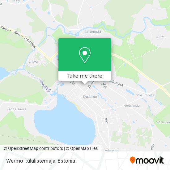 Wermo külalistemaja map