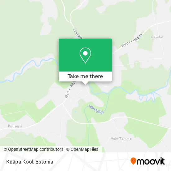 Карта Kääpa Kool