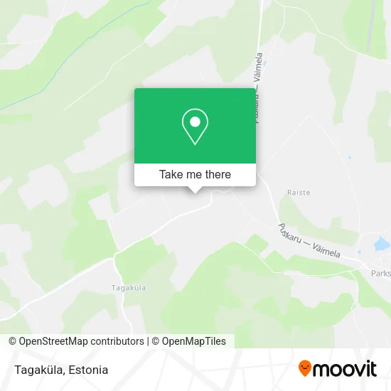 Карта Tagaküla
