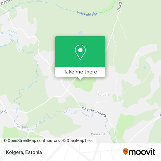 Koigera map