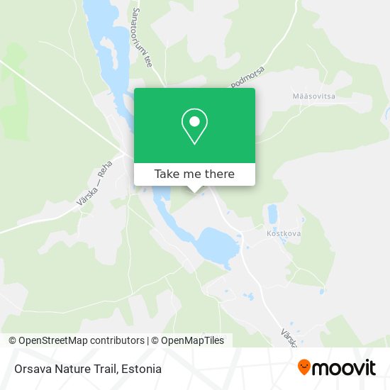 Карта Orsava Nature Trail