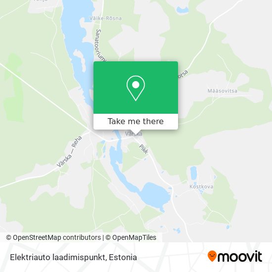 Elektriauto laadimispunkt map