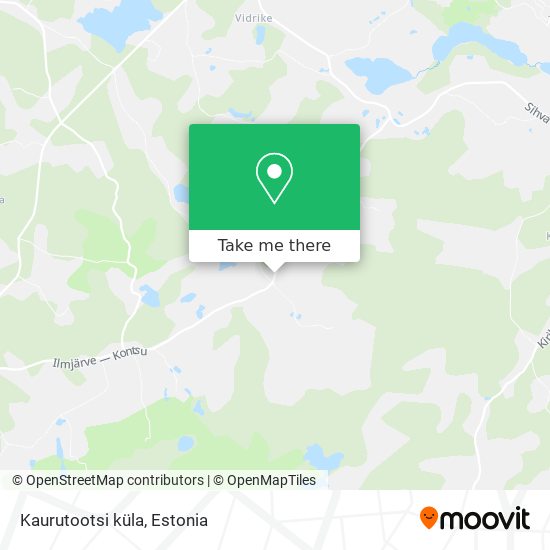 Карта Kaurutootsi küla