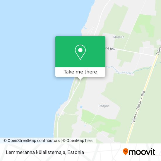 Lemmeranna külalistemaja map