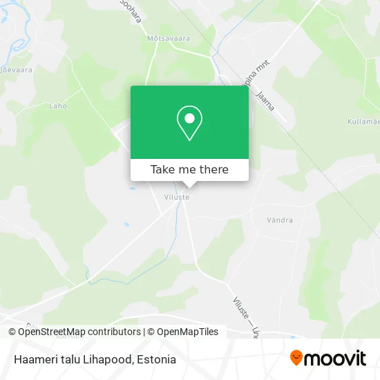 Карта Haameri talu Lihapood