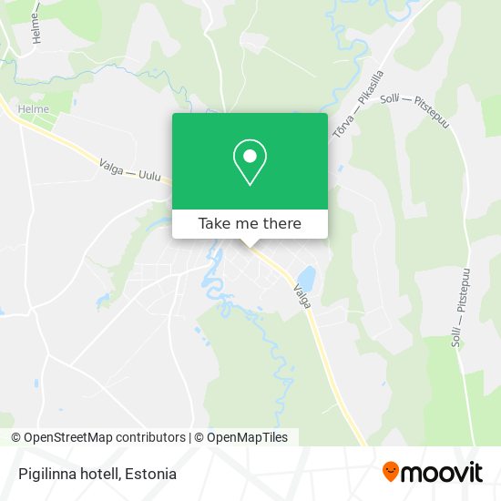 Pigilinna hotell map