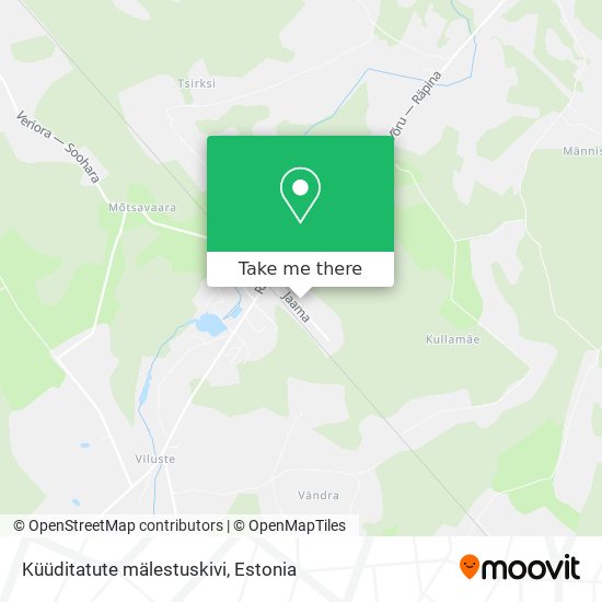 Küüditatute mälestuskivi map