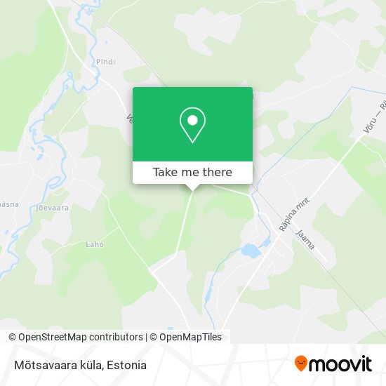 Mõtsavaara küla map