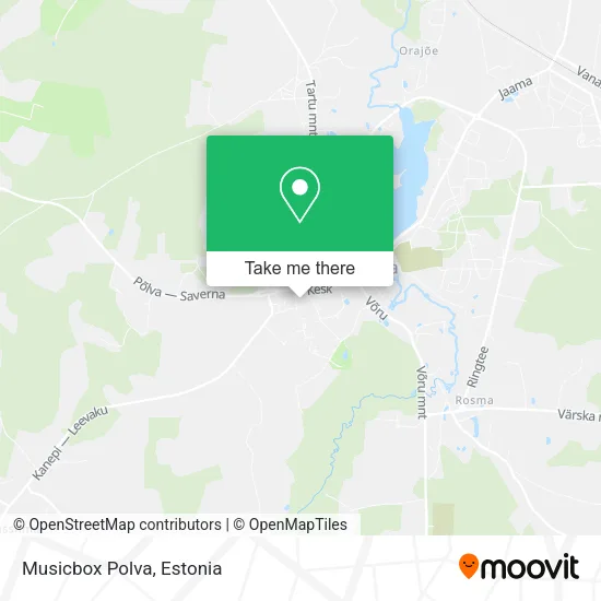 Musicbox Polva map