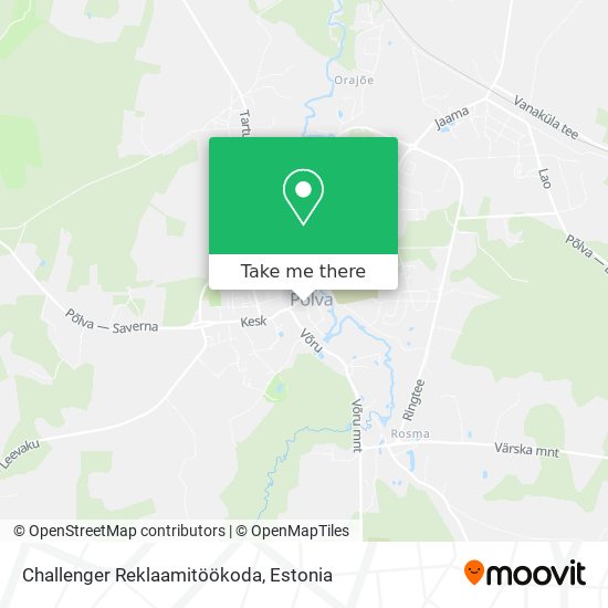 Challenger Reklaamitöökoda map