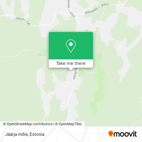 Карта Jäärja mõis