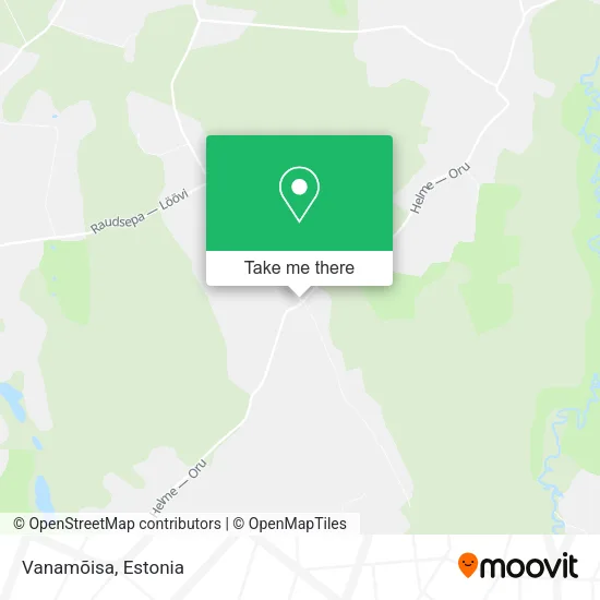 Карта Vanamõisa