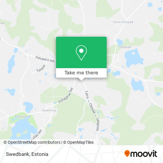 Swedbank map