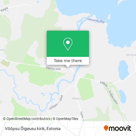 Võõpsu Õigeusu kirik map