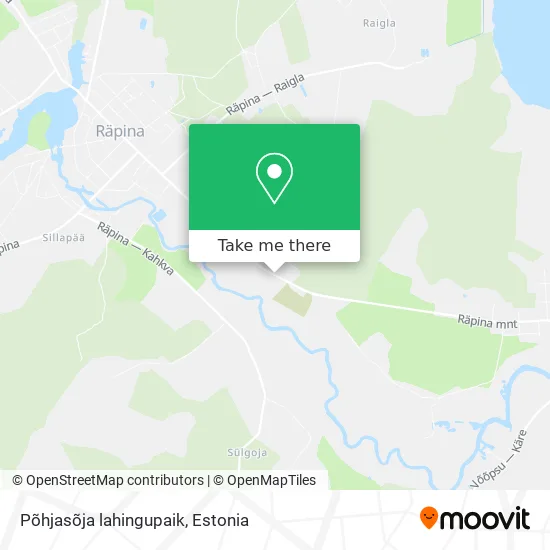 Карта Põhjasõja lahingupaik