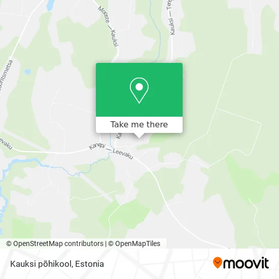 Карта Kauksi põhikool