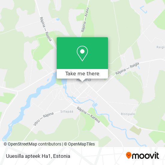 Uuesilla apteek Ha1 map