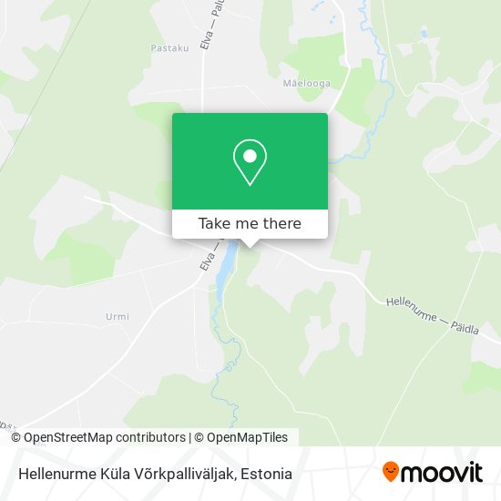 Hellenurme Küla Võrkpalliväljak map