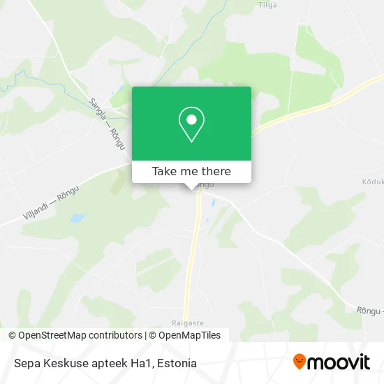 Карта Sepa Keskuse apteek Ha1