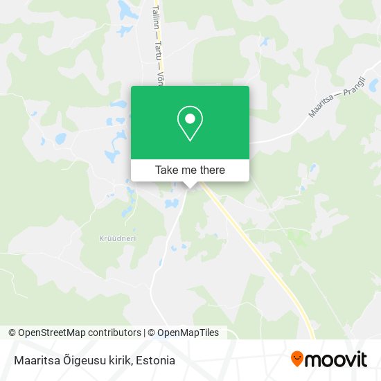 Maaritsa Õigeusu kirik map