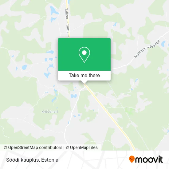 Карта Söödi kauplus