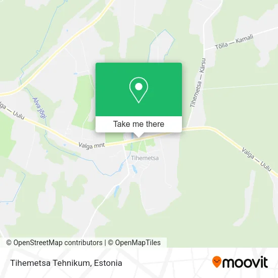 Карта Tihemetsa Tehnikum