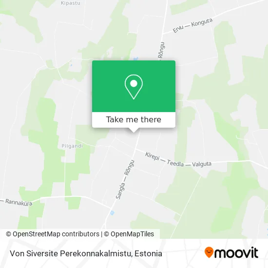 Карта Von Siversite Perekonnakalmistu