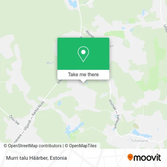 Карта Murri talu Häärber
