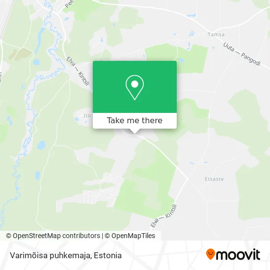 Карта Varimõisa puhkemaja
