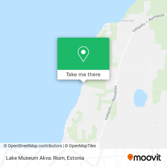 Карта Lake Museum Akva: Rium