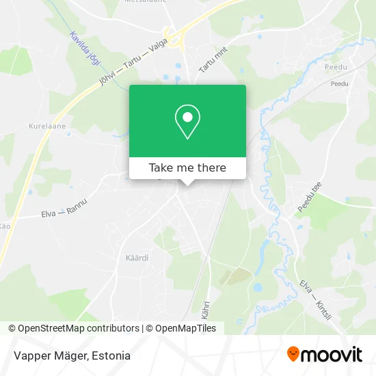 Карта Vapper Mäger
