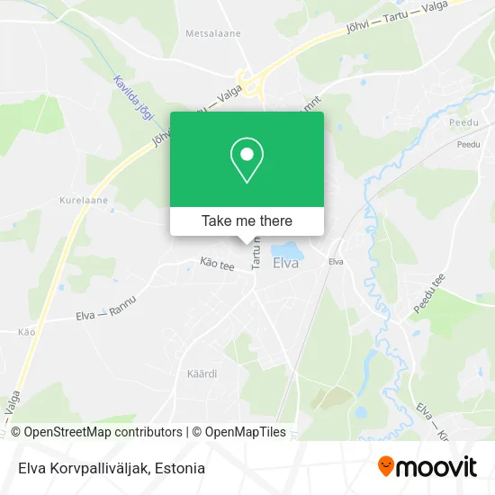 Elva Korvpalliväljak map
