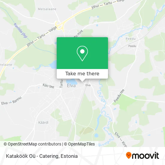 Kataköök Oü - Catering map