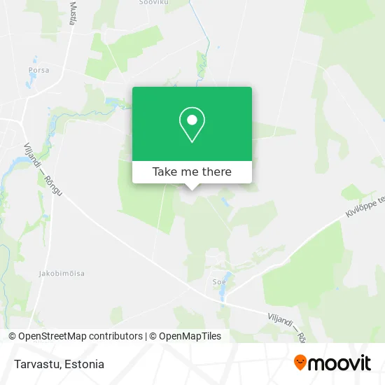 Карта Tarvastu