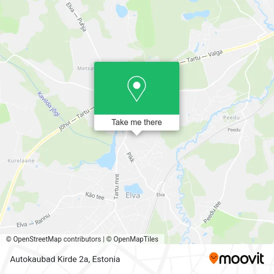 Карта Autokaubad Kirde 2a