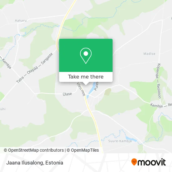 Карта Jaana Ilusalong