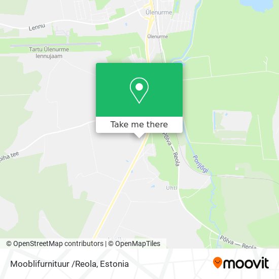 Mooblifurnituur /Reola map