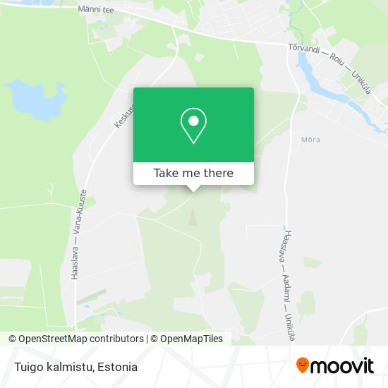 Карта Tuigo kalmistu