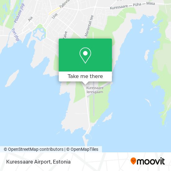 Kuressaare Airport map
