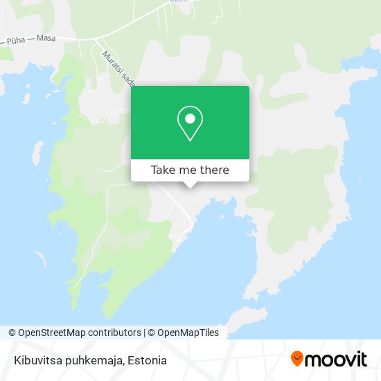 Карта Kibuvitsa puhkemaja