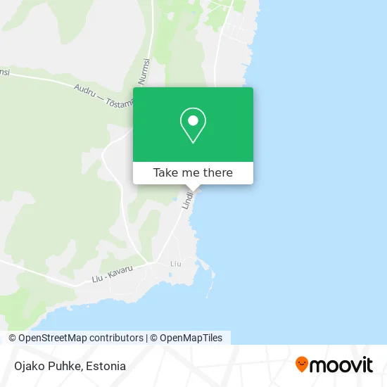 Карта Ojako Puhke