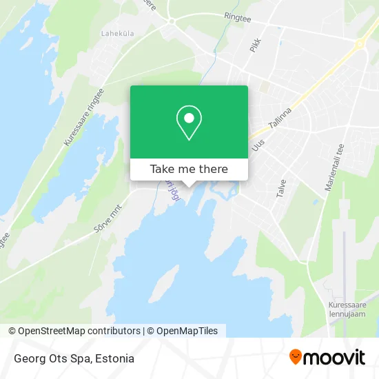 Карта Georg Ots Spa