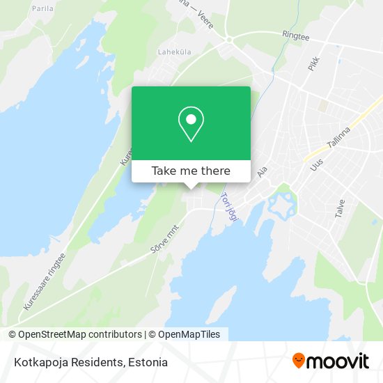Kotkapoja Residents map