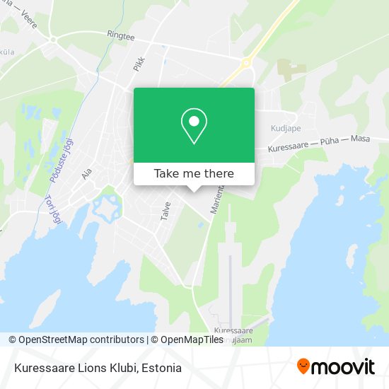 Kuressaare Lions Klubi map