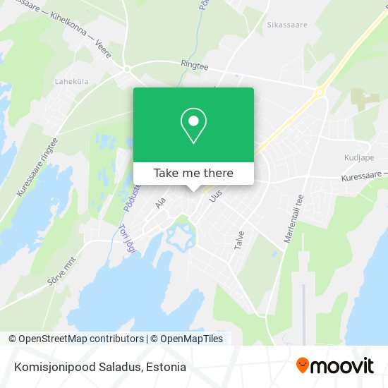 Komisjonipood Saladus map