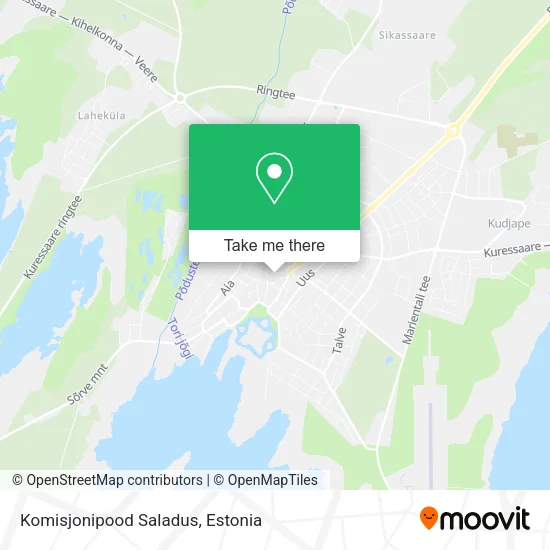 Komisjonipood Saladus map